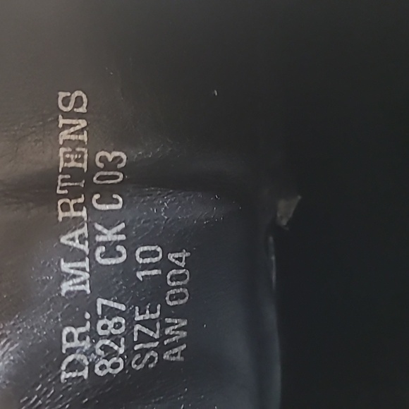 Dr. Martens Chucky Leather Upper Air Cushion Shoes Size 10 Men's - Picture 9 of 9